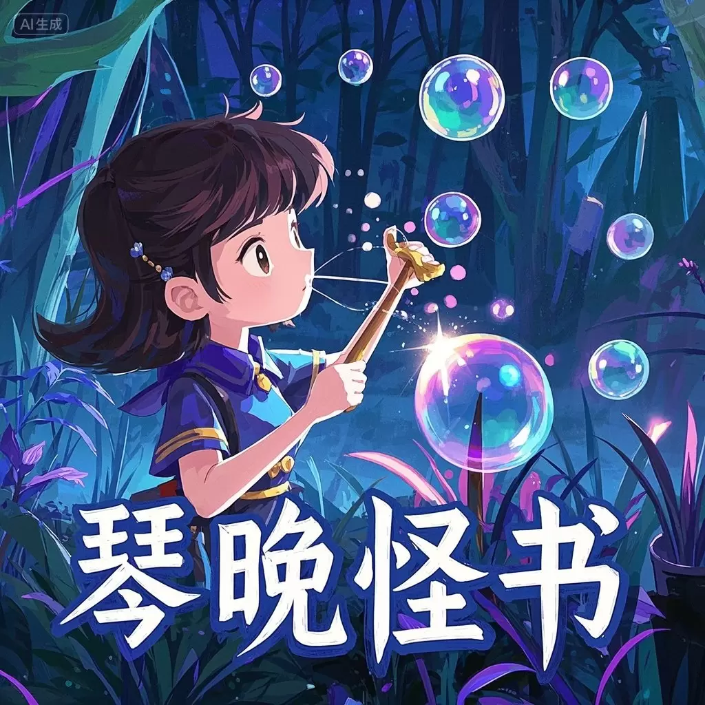 琴晚怪书