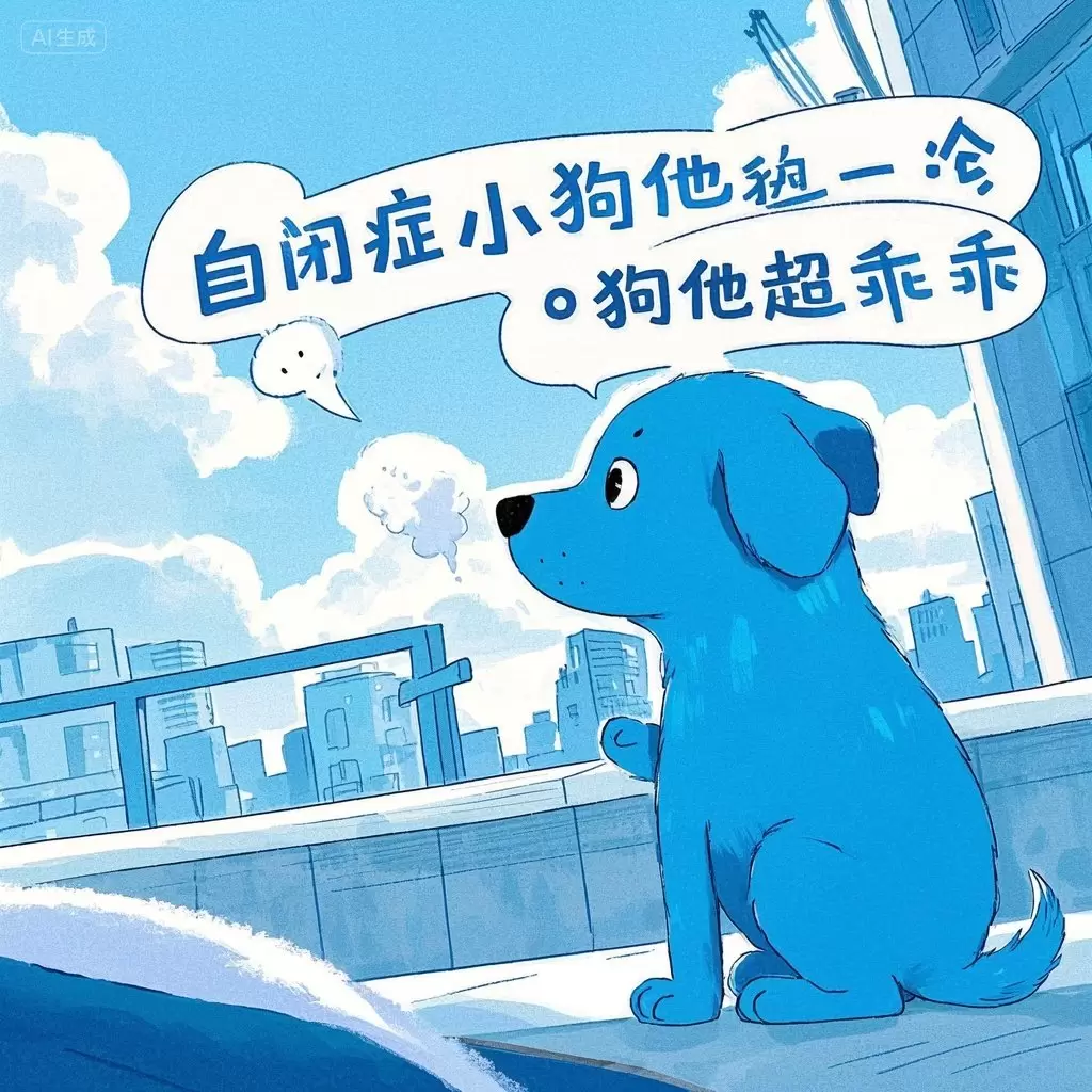 自闭症小狗他超乖