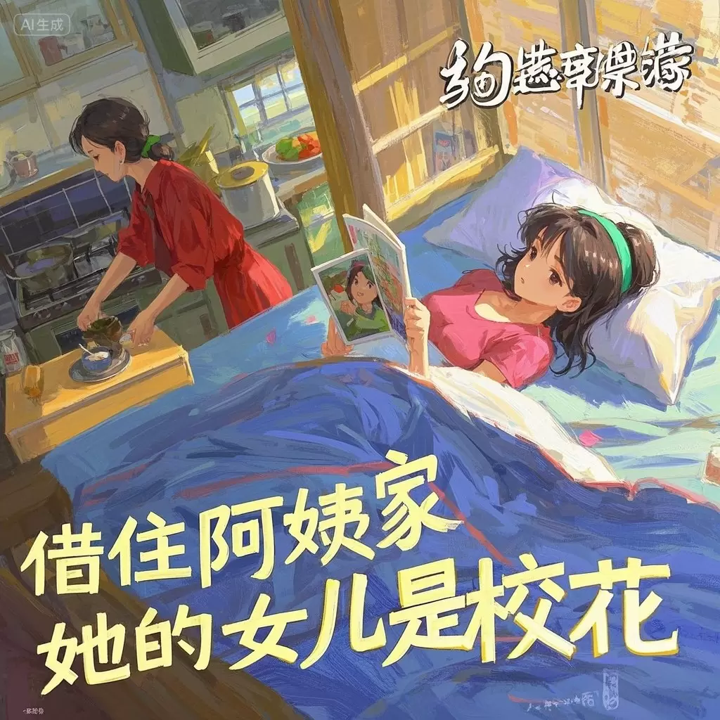 借住阿姨家，她的女儿是校花